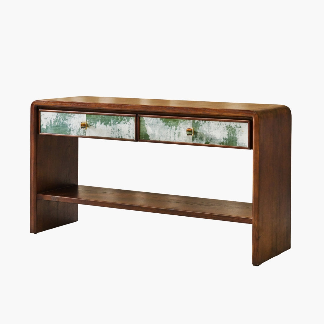 ⁠Farra Console | Jewel Knobs by Valdes Designs