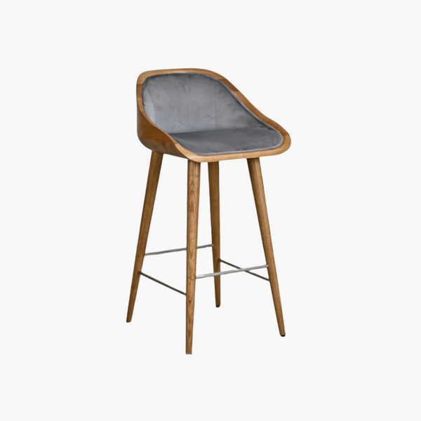 Stockton Bar Stool Ash, Honey Philux Inc.