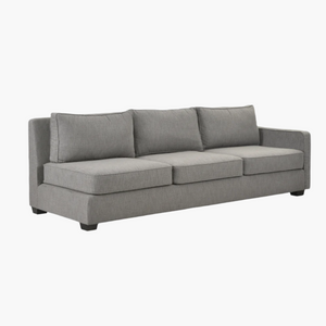 Marquis 3 Seater Sofa with Right Armrest | Mahogany, Tobacco