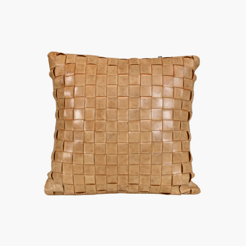 Throw Pillow Leatherette