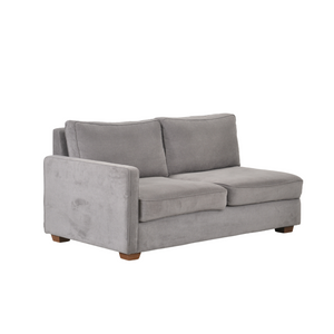 Marquis 2 Seater Sofa with Left armrest | Ash, Honey