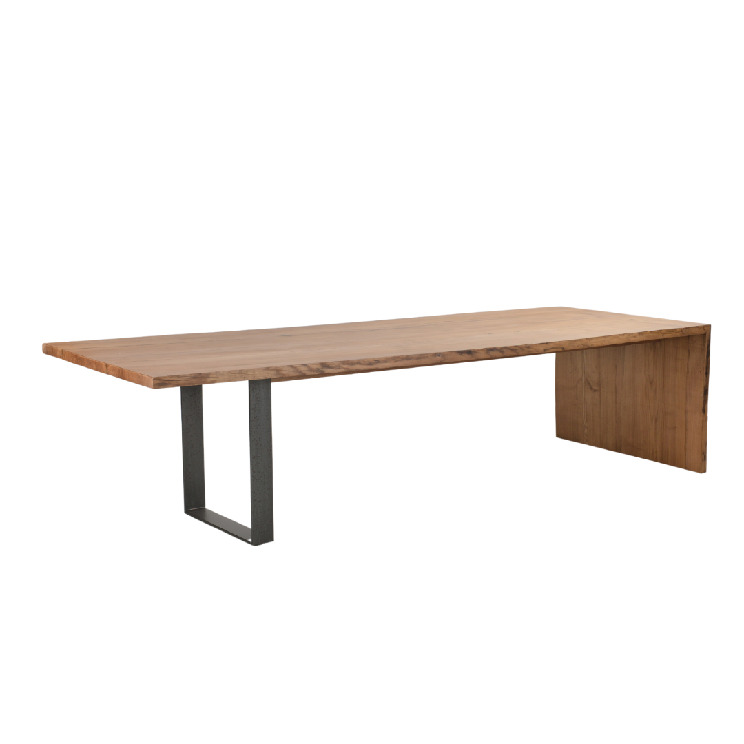 Waterfall Dining Table 10 Seater - Proto | Ash, Black
