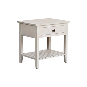 Lombard Night Table | Ash, White
