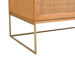 Load image into Gallery viewer, Maxwell Armoire Cabinet with Matting | Ash, Honey
