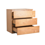 Load image into Gallery viewer, Calvin Commode 3 Drawers | Ash, Honey
