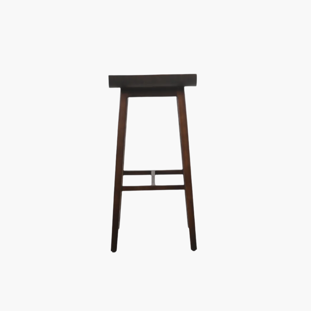 Stockholm Bar Stool High | Mahogany Tobacco