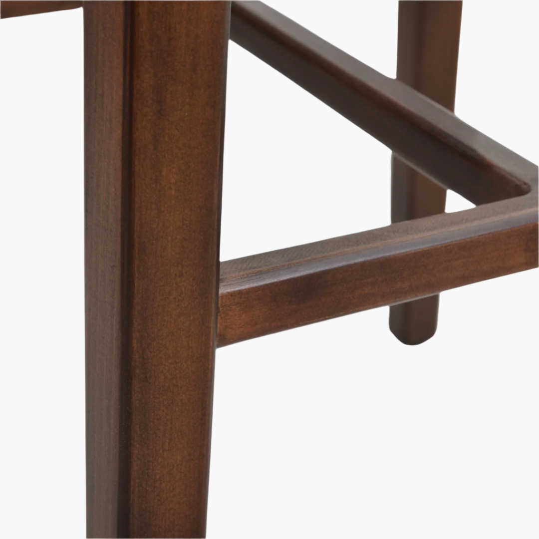 Stockholm Bar Stool High | Mahogany Tobacco