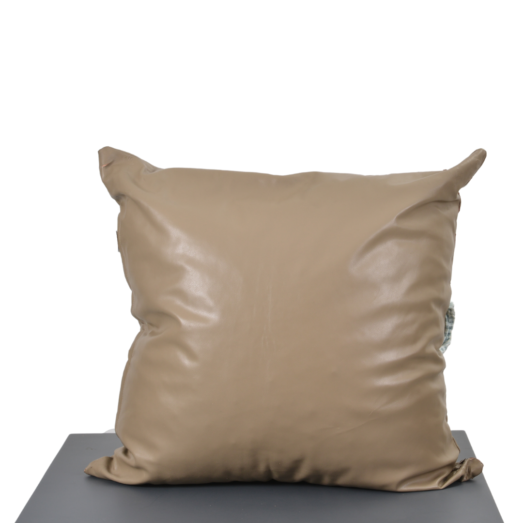 Pottly N Tubby | Faux Leather Square Floor Cushion