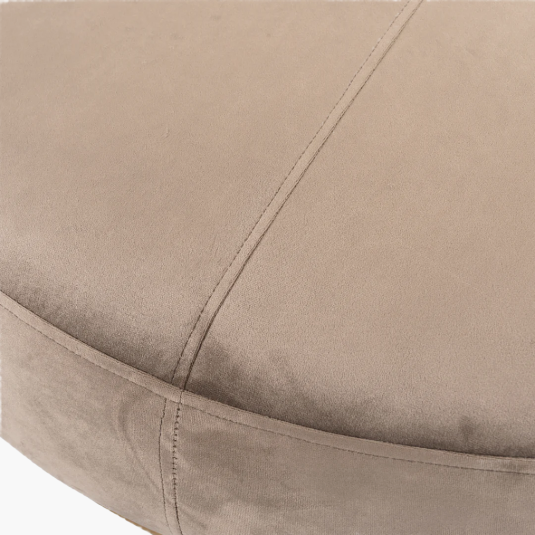 Luna Round Ottoman