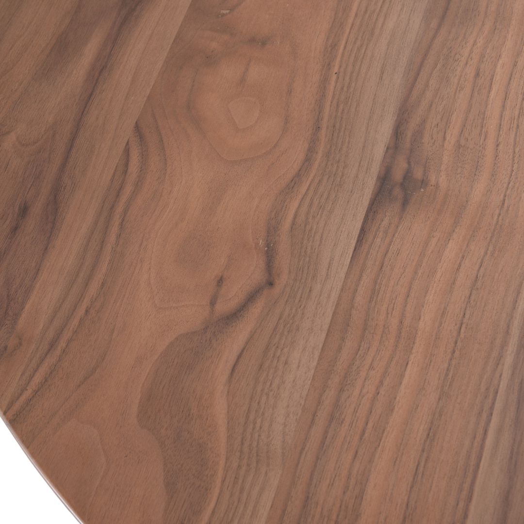 Alva Dining Table 4-5 Seater | Walnut, Natural