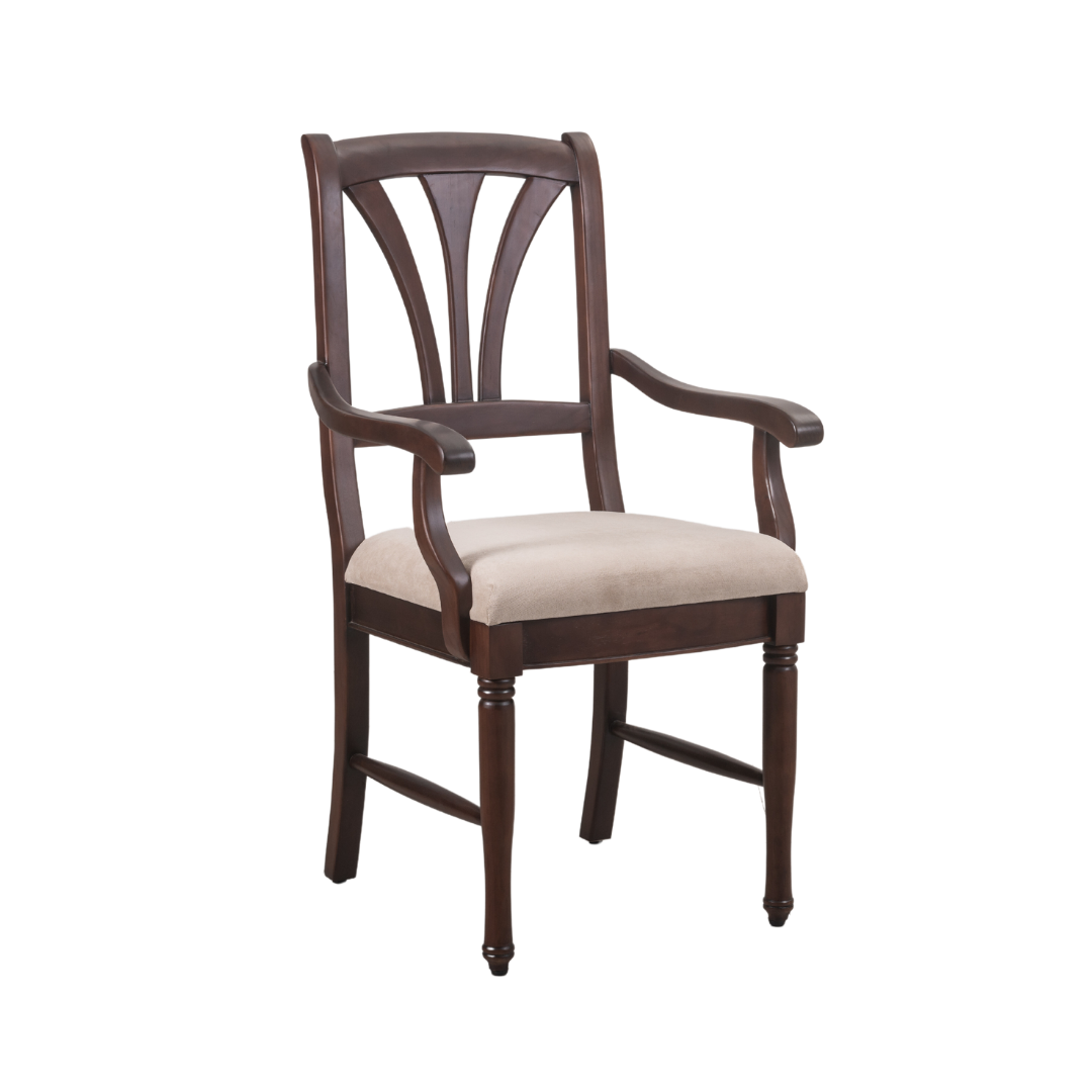 Hautiville Chair - Proto | Mahogany, Tobacco
