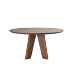Load image into Gallery viewer, Pacific Round Dining Table 6-8 Seater | Walnut, Natural

