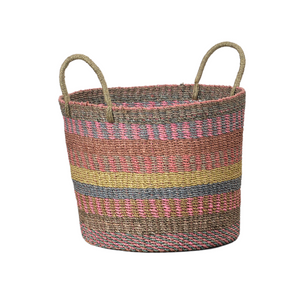 Fulgosino Enterprises | Abaca Basket Multicolored