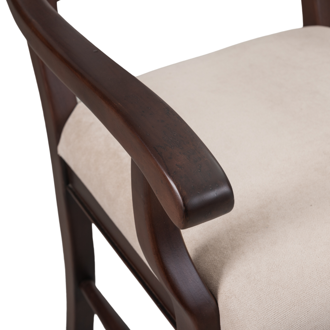 Hautiville Chair - Proto | Mahogany, Tobacco