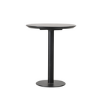 Load image into Gallery viewer, MTO Semi Private Table Top with Tubular | Mahogany, Black Metal Base
