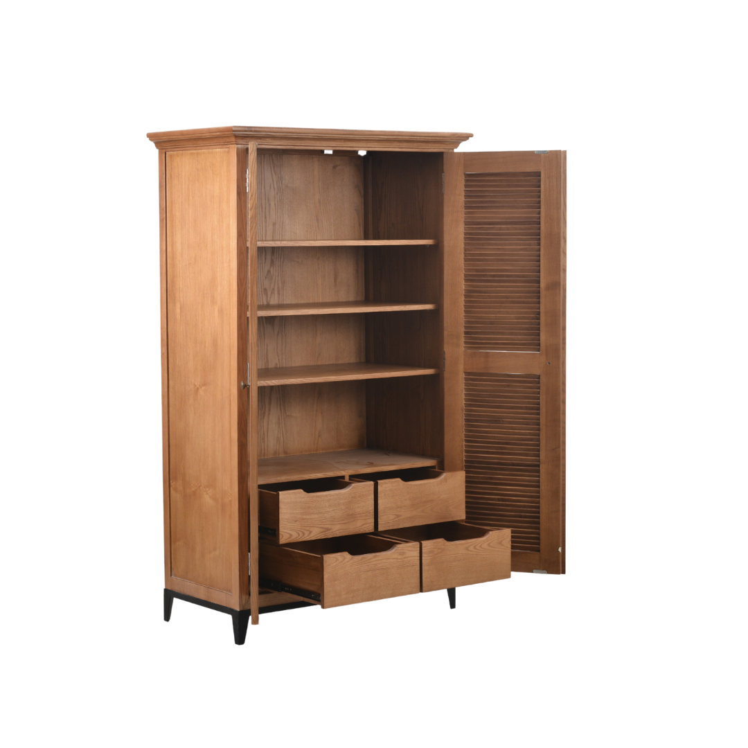 Bay Armoire | Ash, Honey