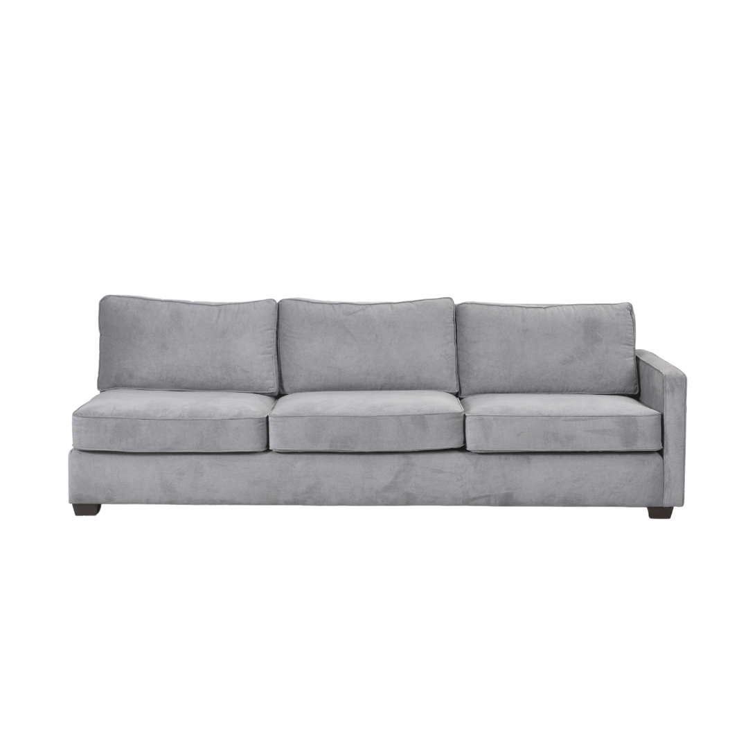 Marquis 3 Seater Sofa with Right Armrest | Linden, Espresso