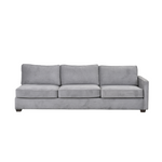 Load image into Gallery viewer, Marquis 3 Seater Sofa with Right Armrest | Linden, Espresso
