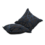 Load image into Gallery viewer, Throw Pillow | Velvet Zigzag
