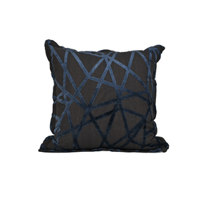 Throw Pillow | Velvet Zigzag