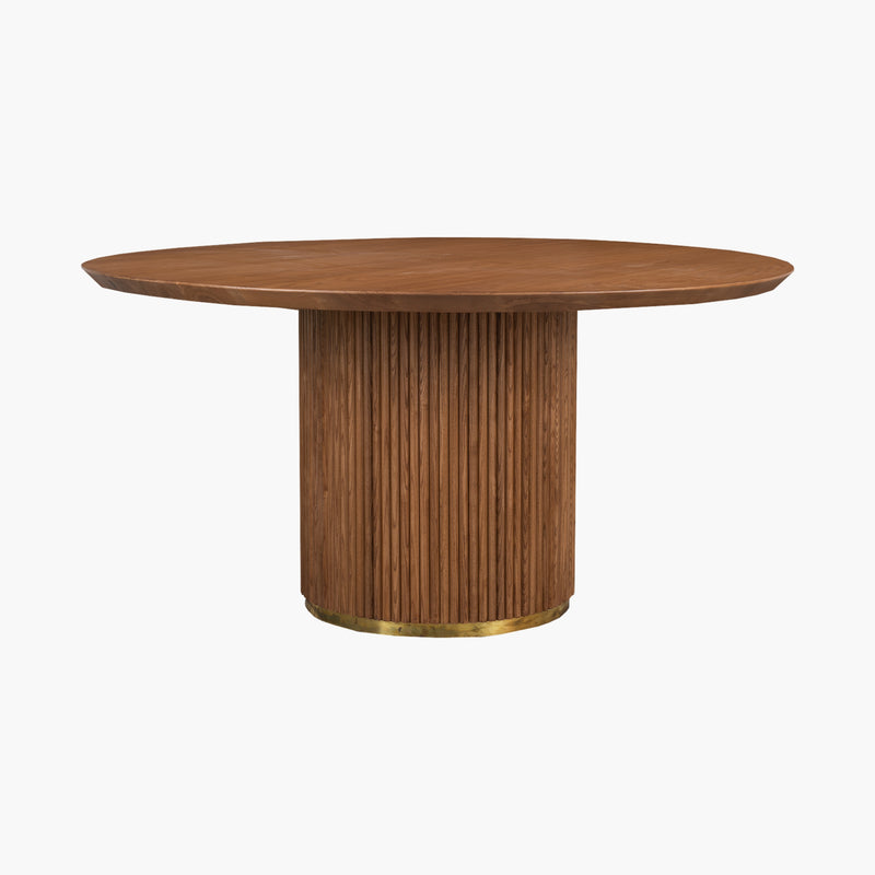 Alva Dining Table with Wood Top
