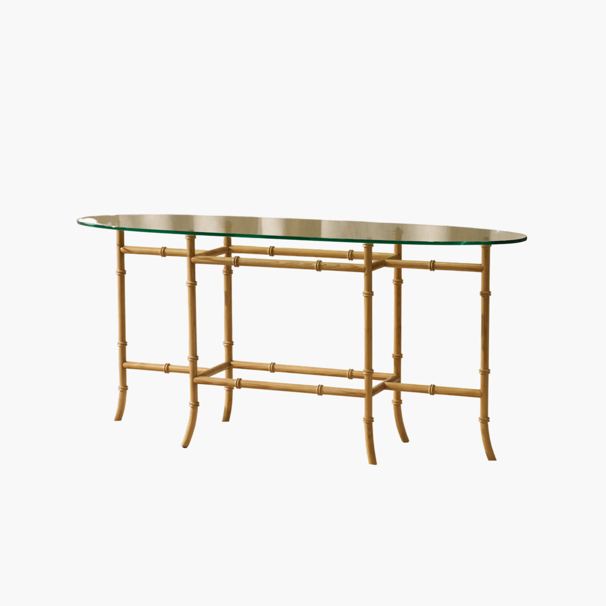 Bamboo Console, handmade console table by Philux