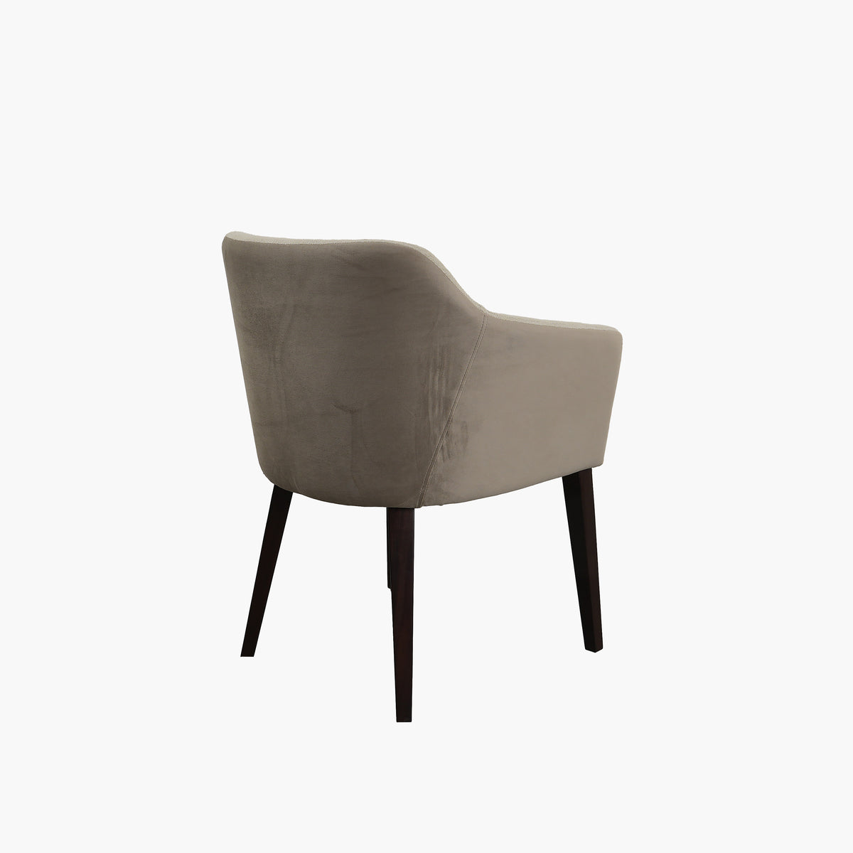 Rizal Dining Chair With Slip Cover | Casual Whisper & Paris Elephant