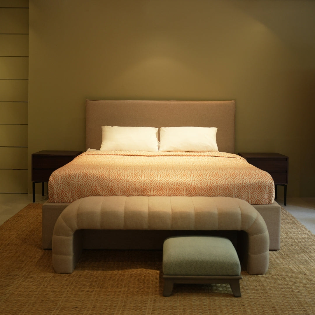 Leman King Storage Bed | Proposition Chinchilla