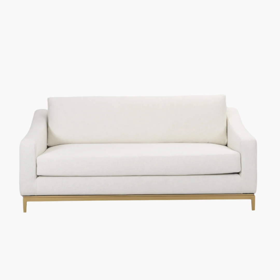 Luna 2 Seater Sofa | Casual Ivory