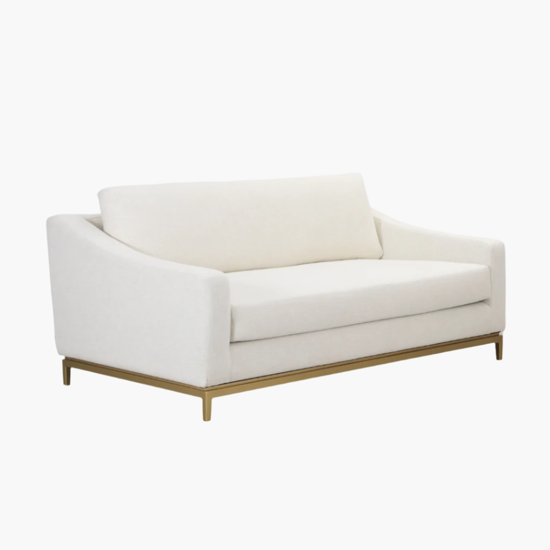 Luna 2 Seater Sofa | Casual Ivory