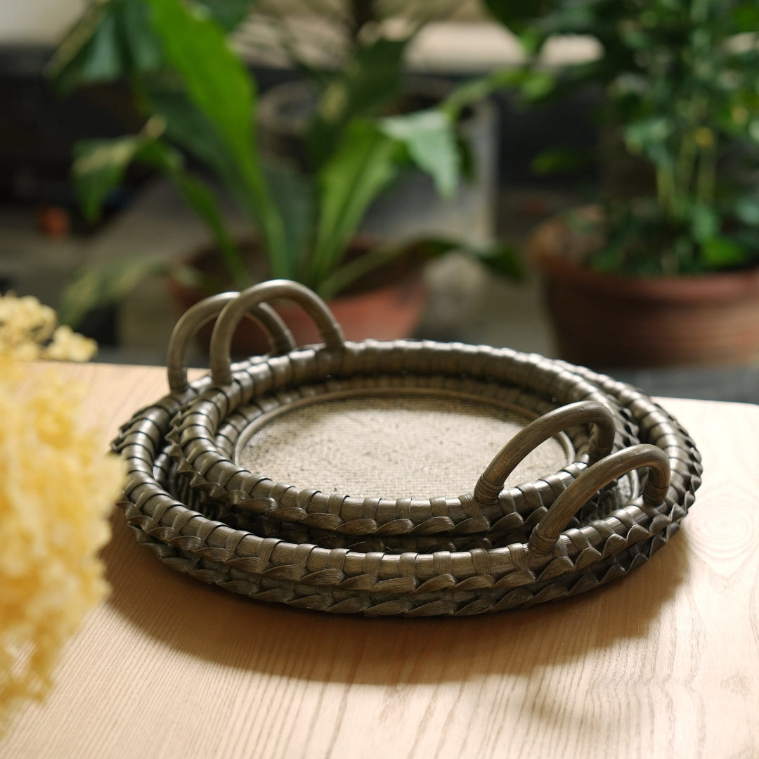 Malaya Rattan Trays