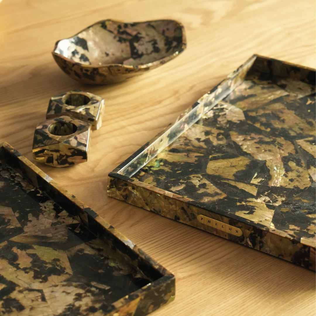Mother of Pearl Table Accessories