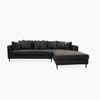 Pacific Sectional | Casual Caviar