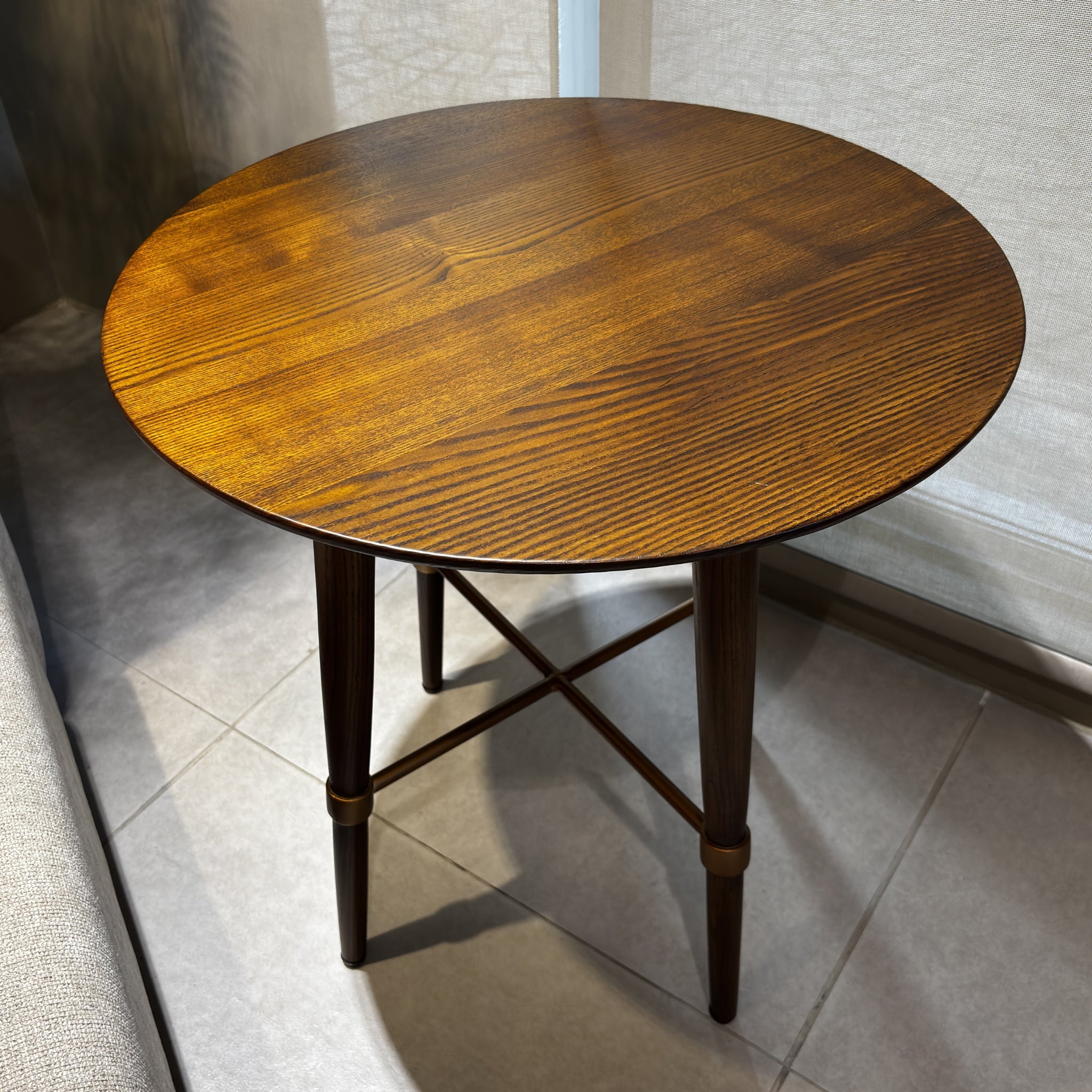 Pacific Round Side Table | Ash Espresso