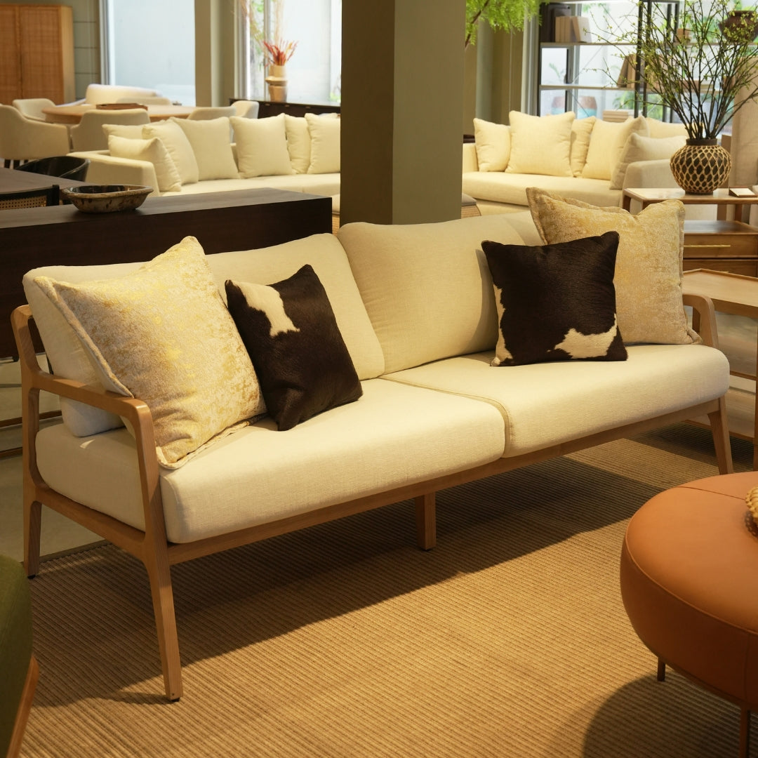 Palma 3 Seater | Casual Ivory