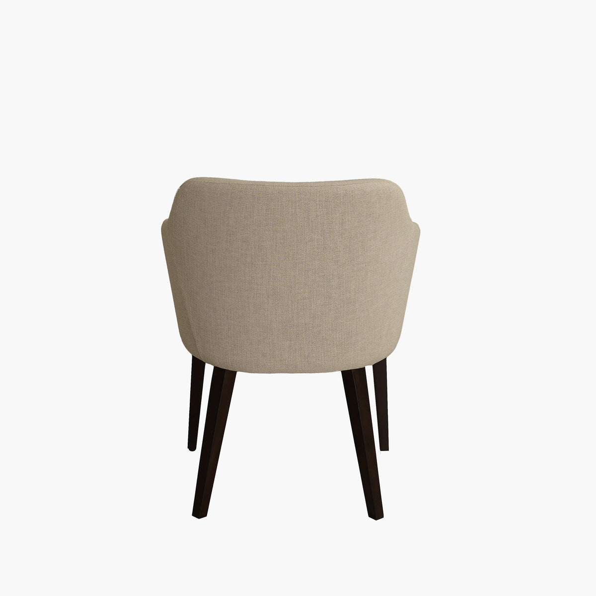 Rizal Dining Chair With Slip Cover | Casual Desert, Mahogany Tobacco