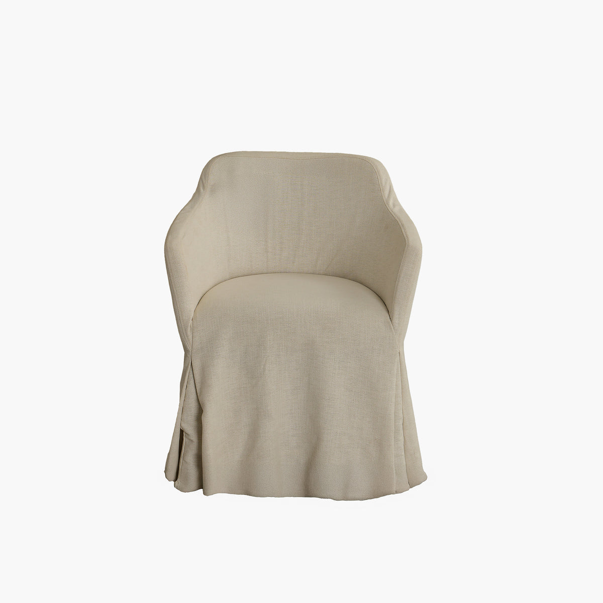 Rizal Dining Chair With Slip Cover | Casual Desert, Ash Honey