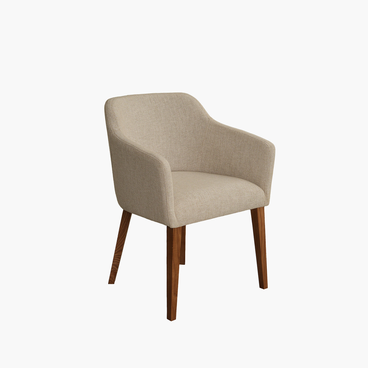 Rizal Dining Chair With Slip Cover | Casual Desert, Ash Honey