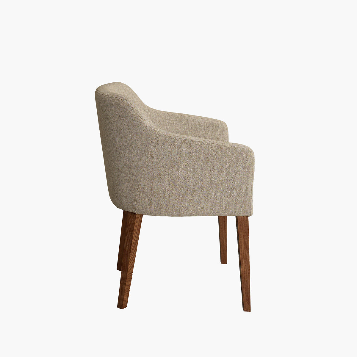 Rizal Dining Chair With Slip Cover | Casual Desert, Ash Honey