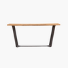 Zalez Live Edge Console Table