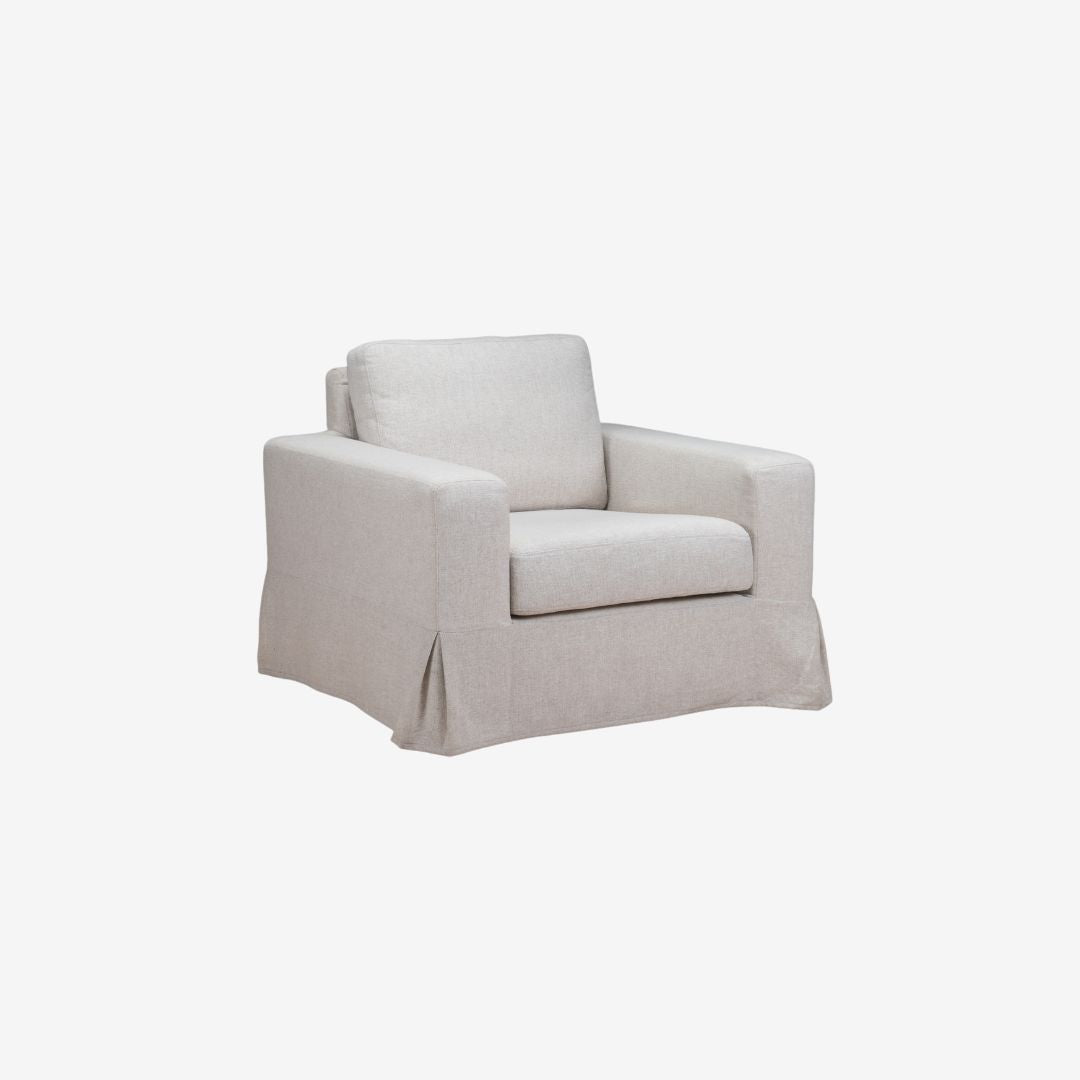 Hyde Armchair with Slipcover | Linden, Espresso