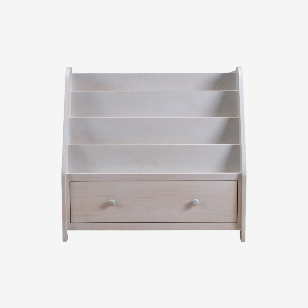 Little Philux Book Rack | Ash, White I