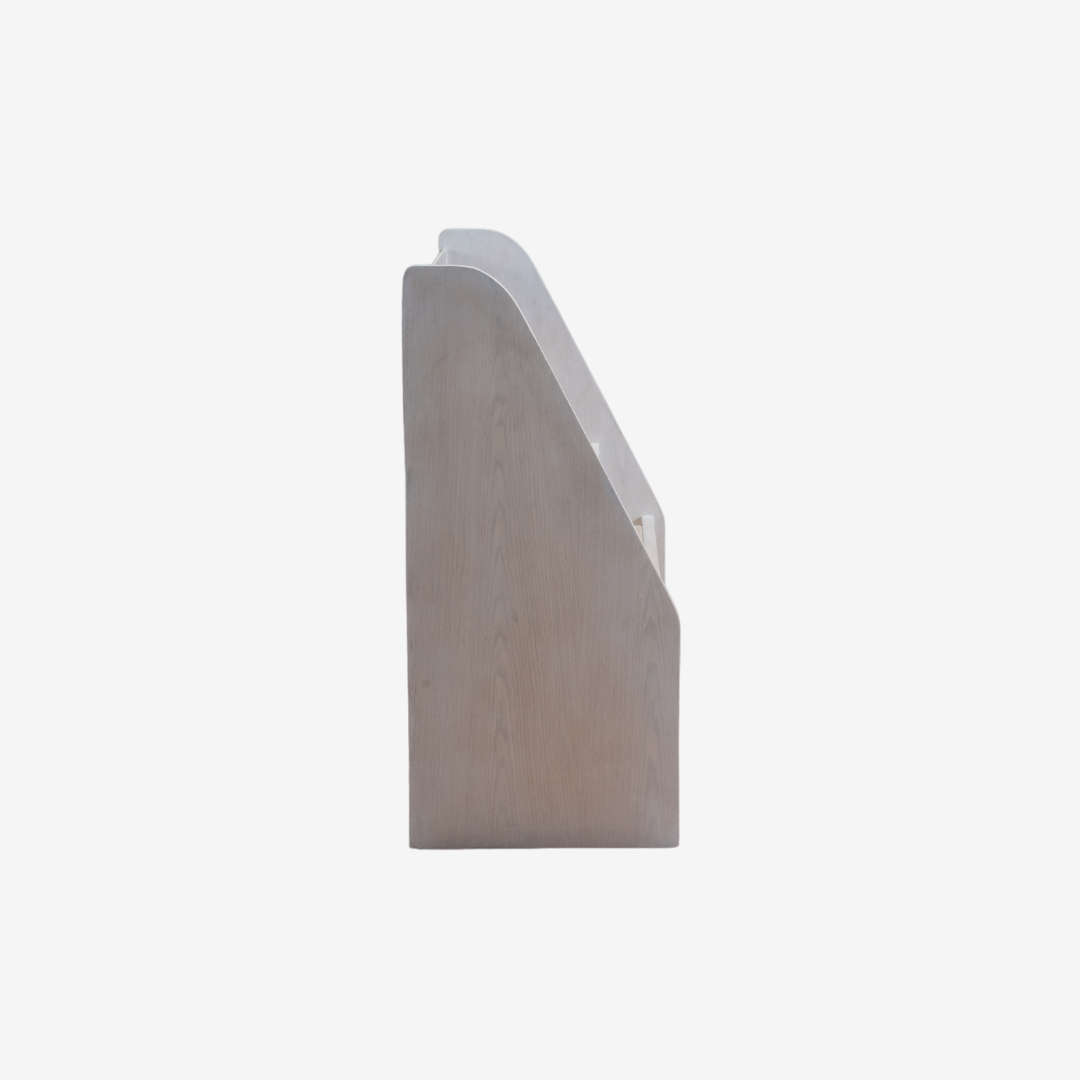 Little Philux Book Rack | Ash, White I