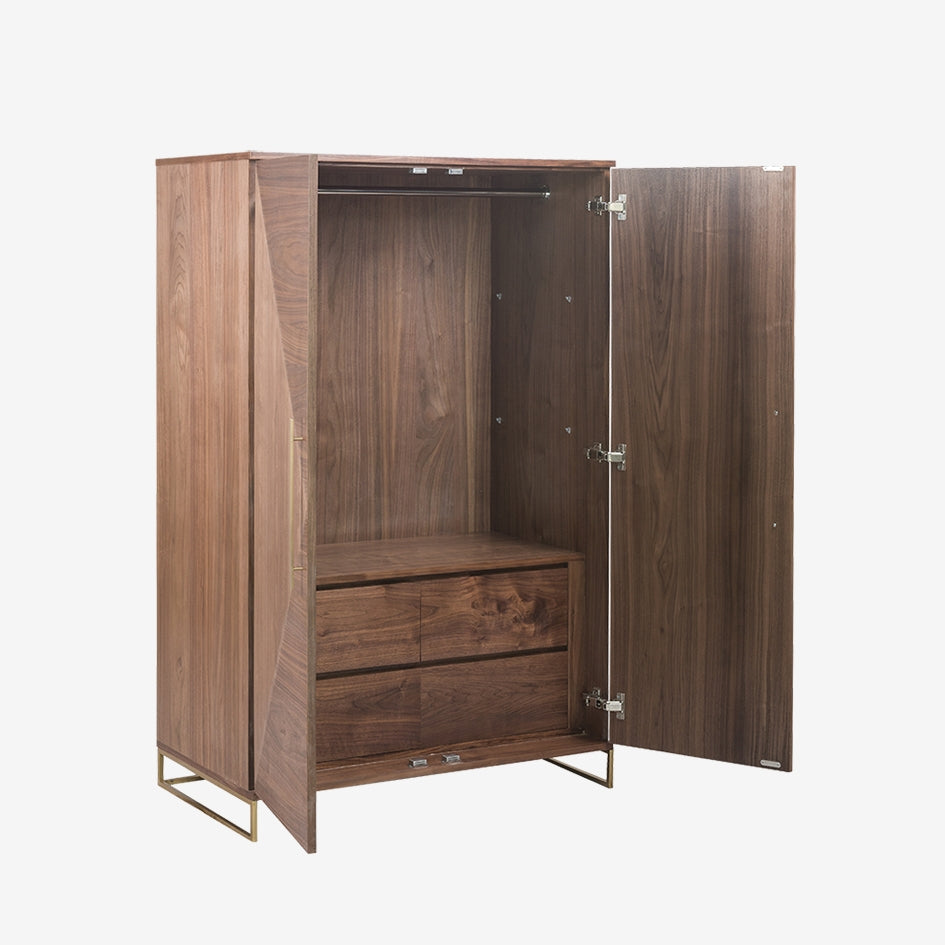 Maxwell Armoire with Veneer