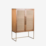 Load image into Gallery viewer, Maxwell Bar Cabinet with Matting
