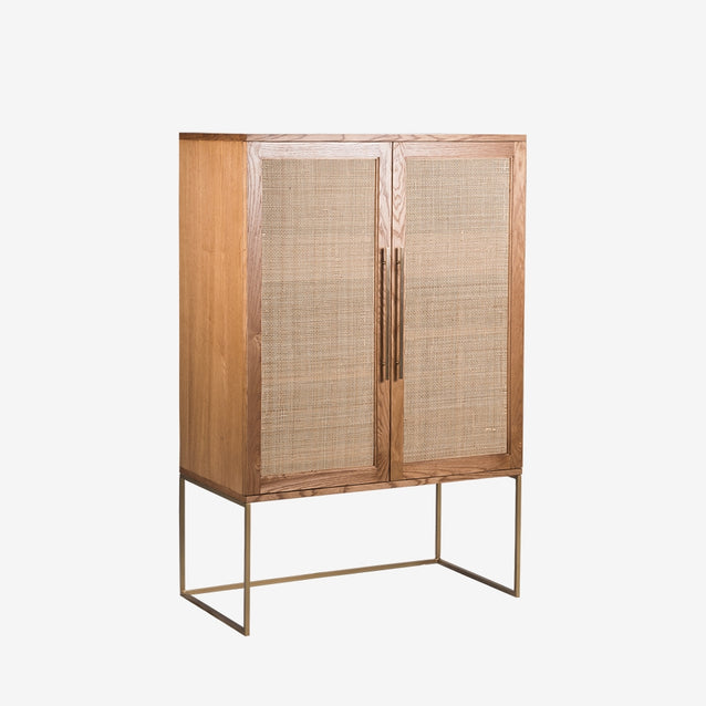 Maxwell Bar Cabinet with Matting