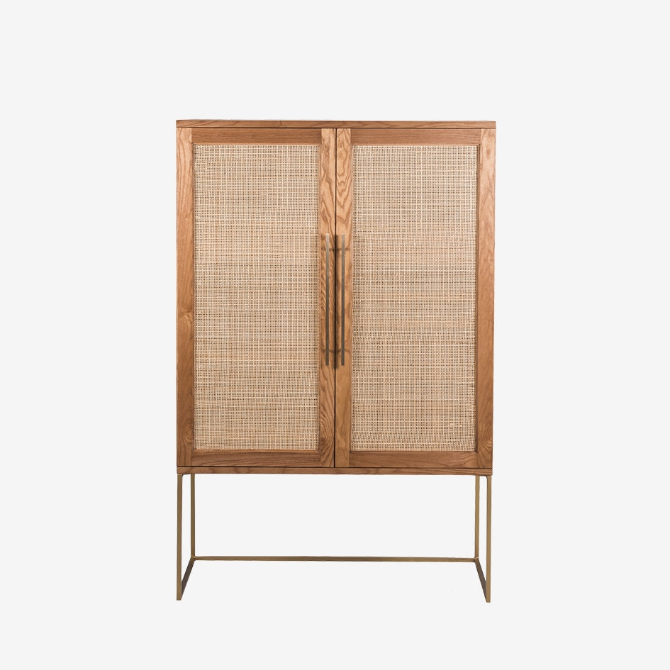 Maxwell Bar Cabinet with Matting