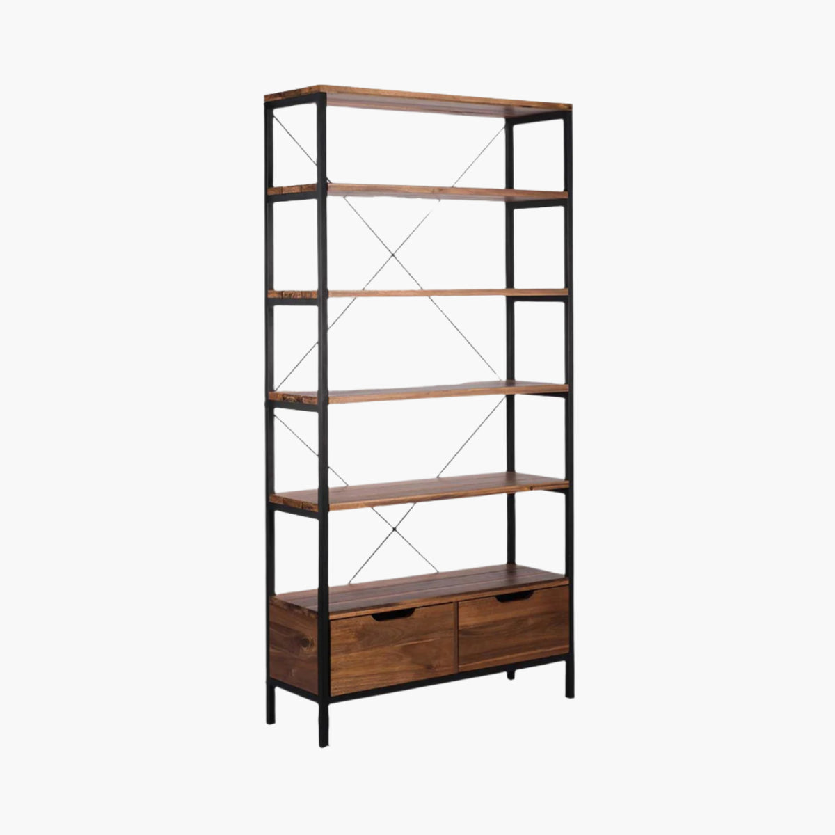 Sutter Wall Shelf with Drawers