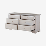 Load image into Gallery viewer, Traditional 6 Drawer Dresser
