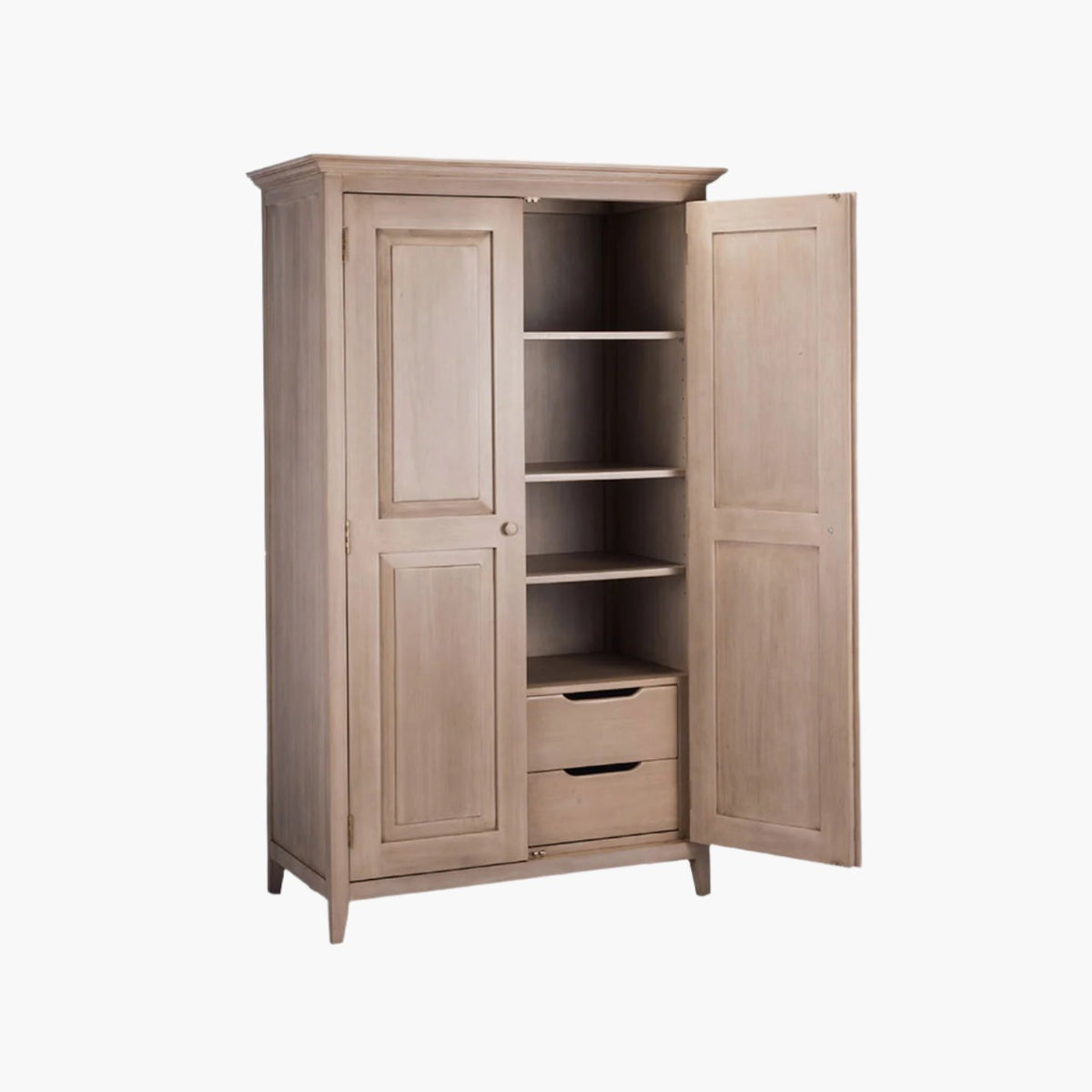 Traditional Armoire with 4 Drawers